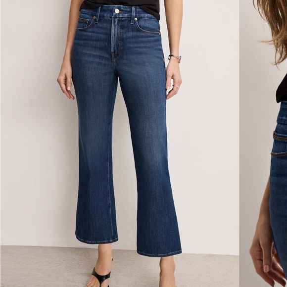 Good American Crop Mini Boot Denim - Picture 3 of 4